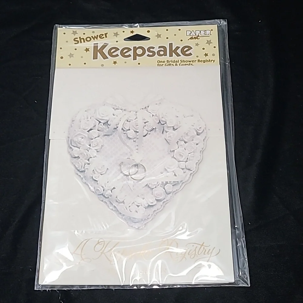 Wedding Bridal Shower Wedding Registry for Gifts and Up to‎ 60 Guests, NIP